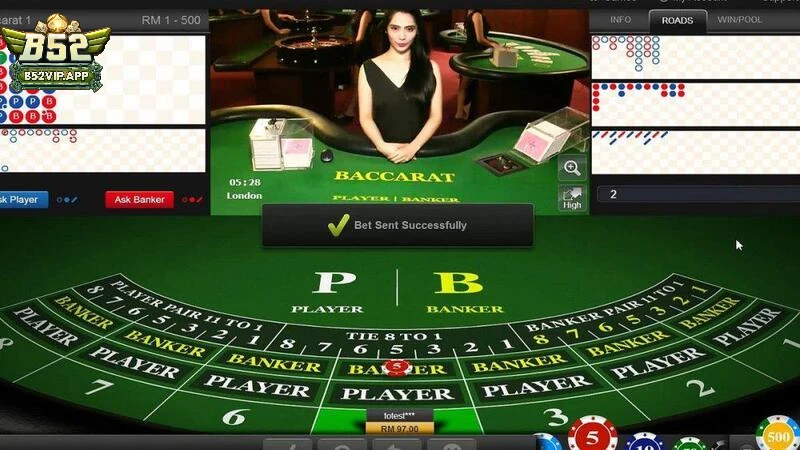 Mục tiêu của baccarat là đặt cược vào bên gần với 9 điểm nhất